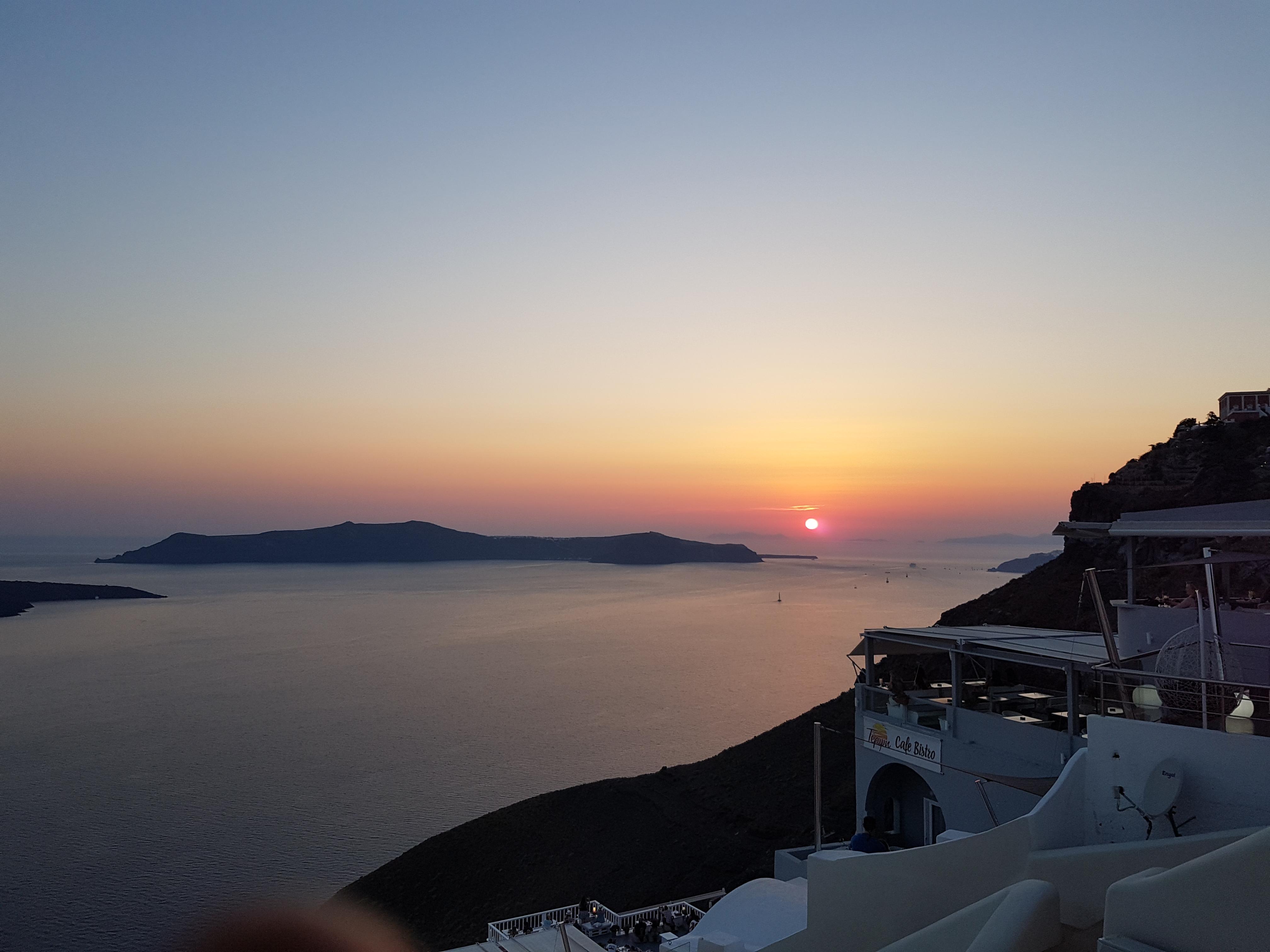 On The Cliff Hotel Fira  Exterior photo